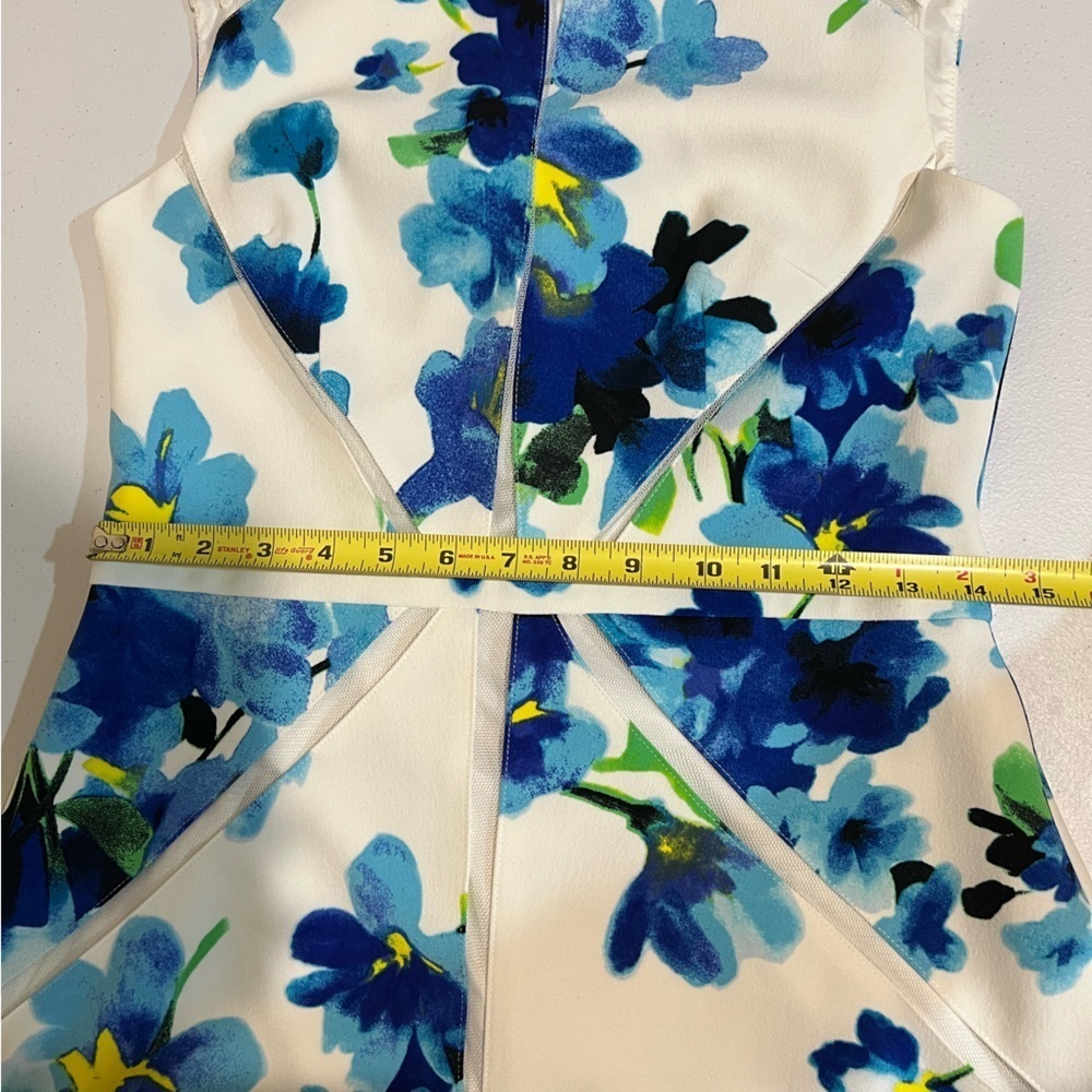 Adrianna‎ Papell Women's Fit and Flare Splice Dress US 6 - Picture 6 of 7